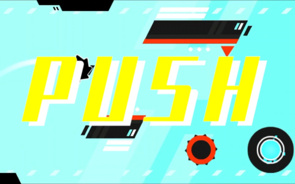 [图]【Geometry Dash】PUSH 100% 1coin