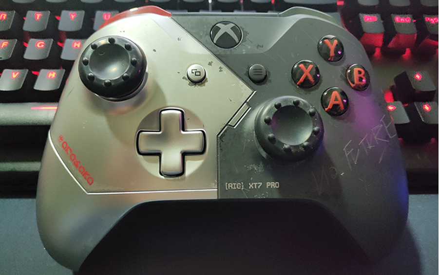 xbox手柄《赛博朋克2077限定版》开箱