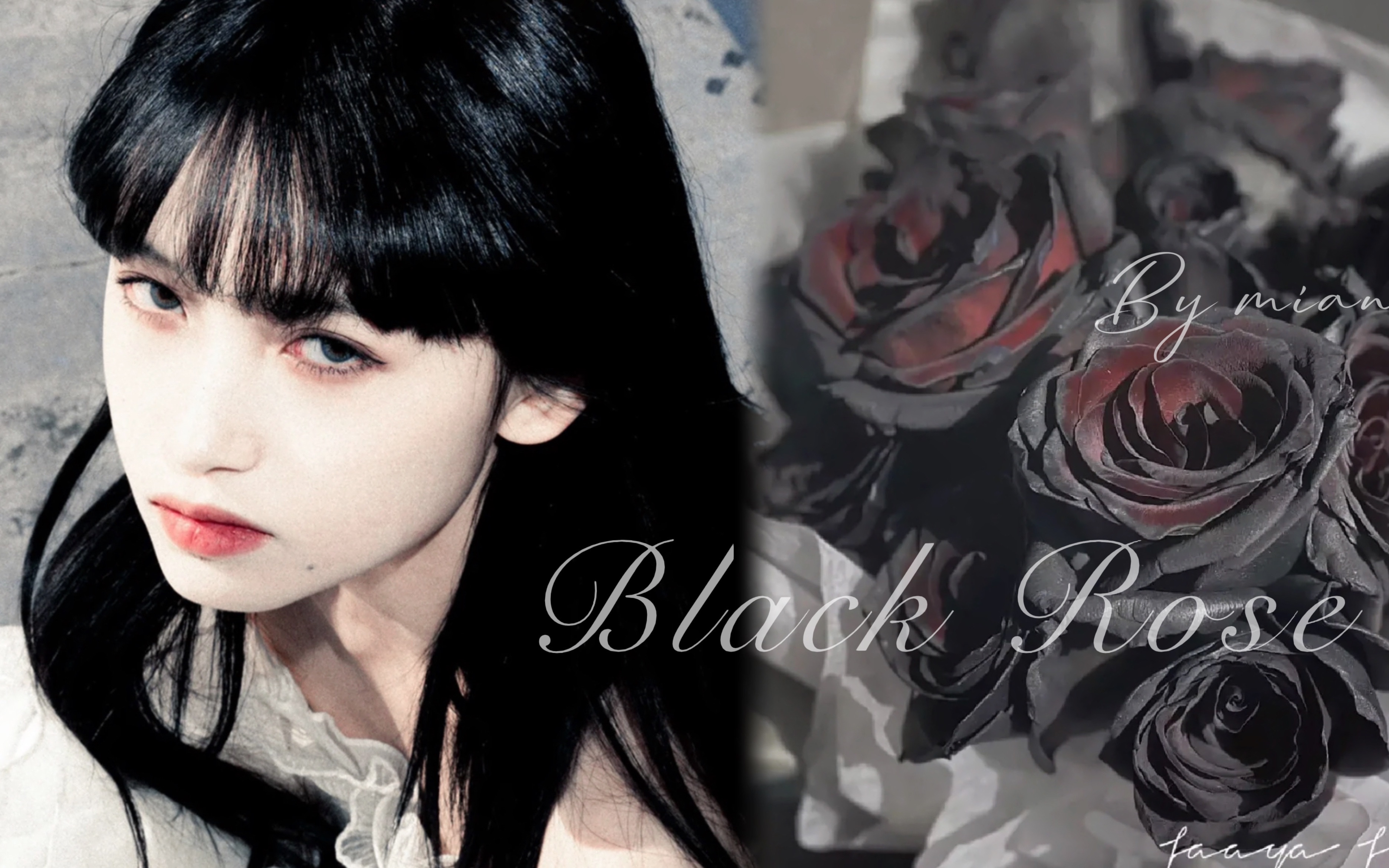 [图]「黑玫瑰」Black Rose🖤 极致美女氛围