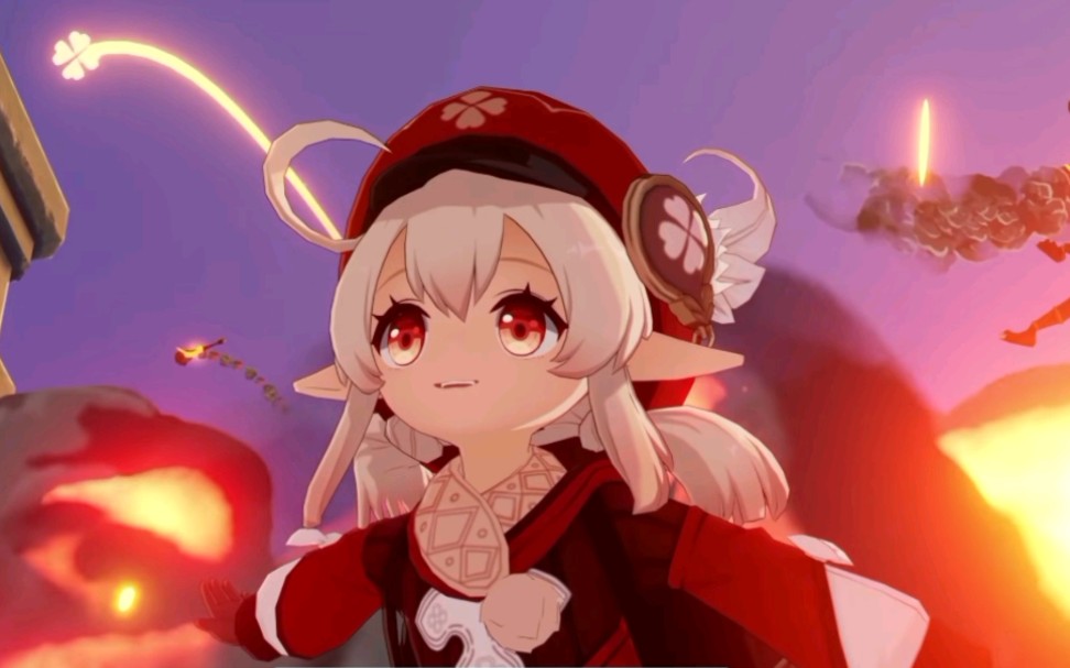 genshin原神klee可莉角色演示英文配音