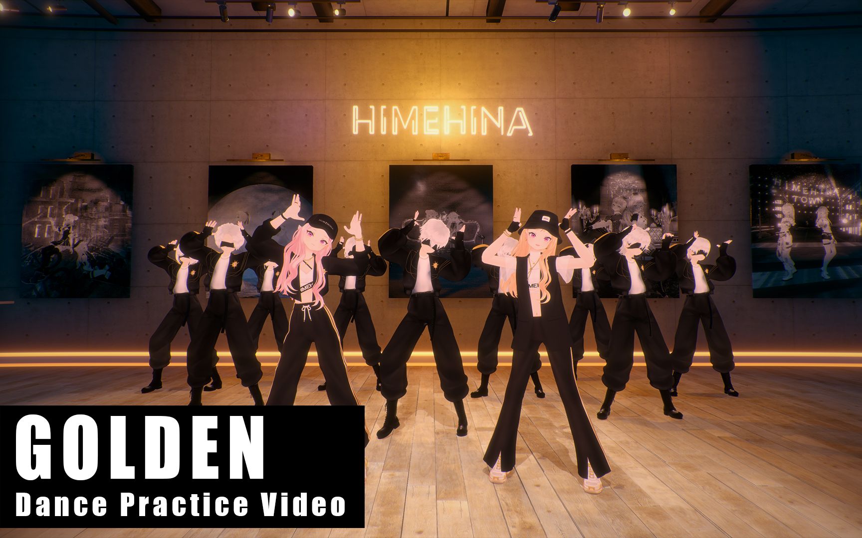 [图]HIMEHINA『GOLDEN』Dance Practice Video