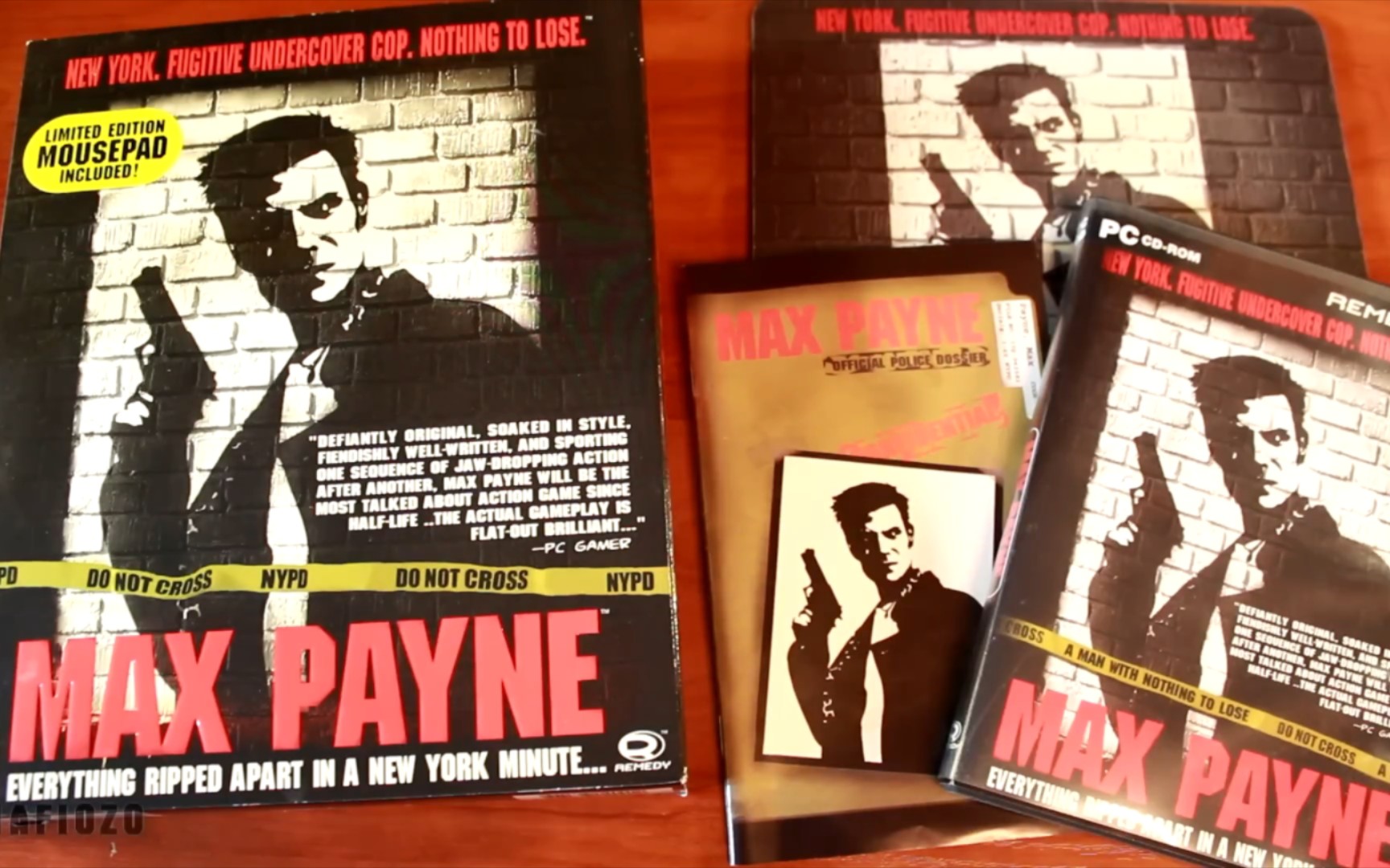 【开箱】《马克思佩恩》(Max Payne)英雄本色 PC盒装开箱上机演示!!!哔哩哔哩bilibili游戏实况