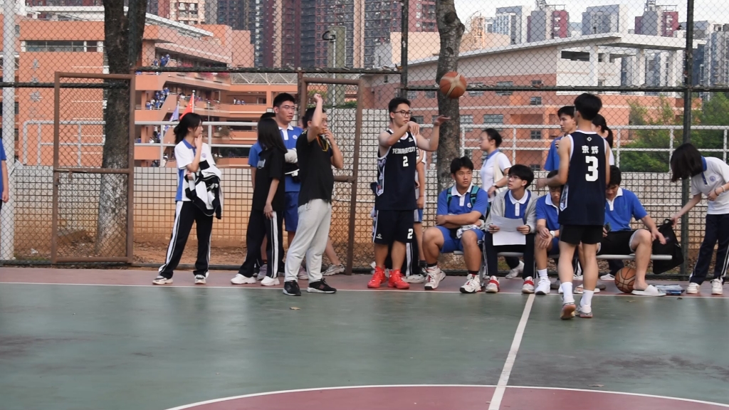 11.10龙城高级中学篮球赛6班vs14班3