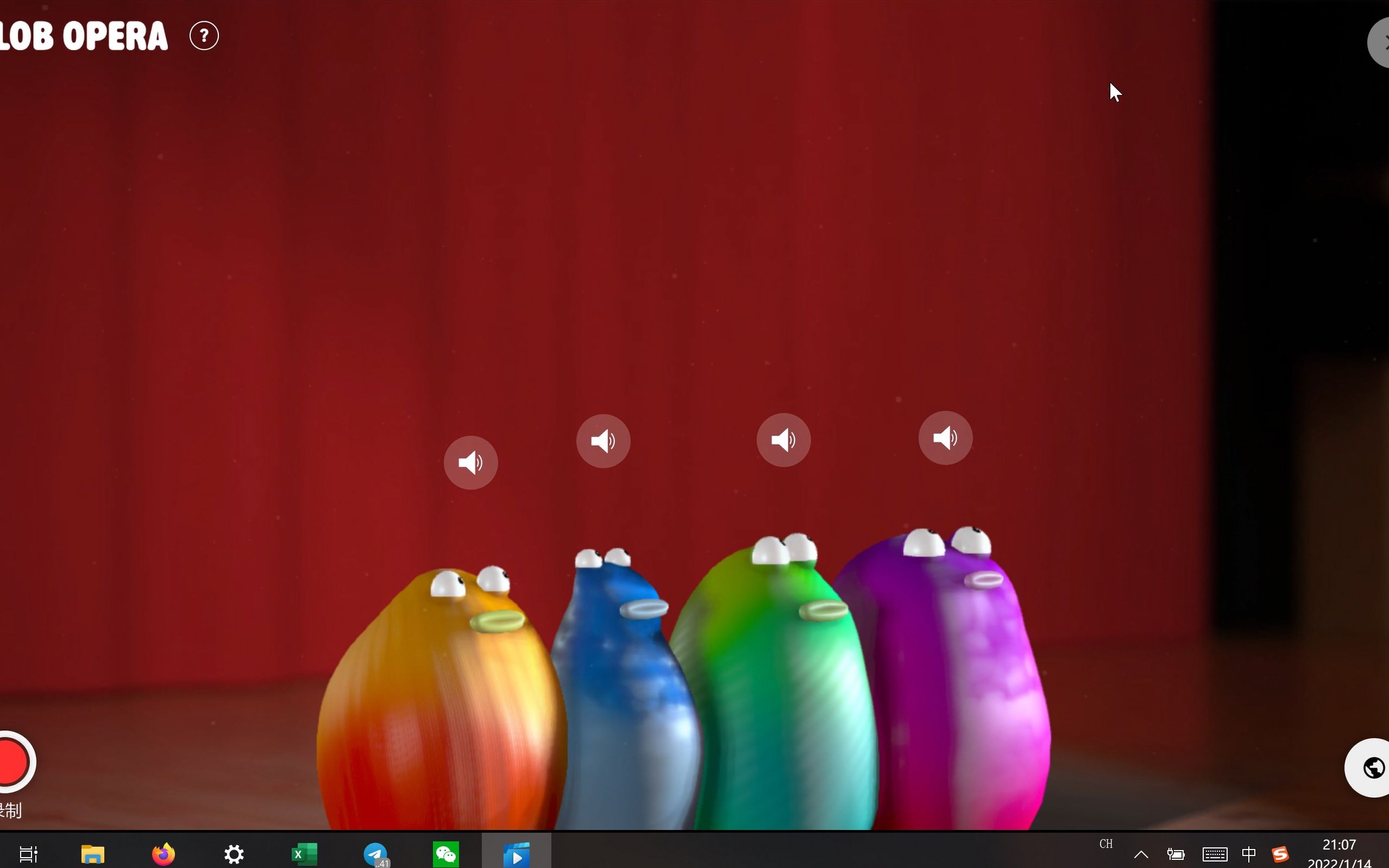 【blob opera】日在校园(school days)op innocent blue_哔哩哔哩