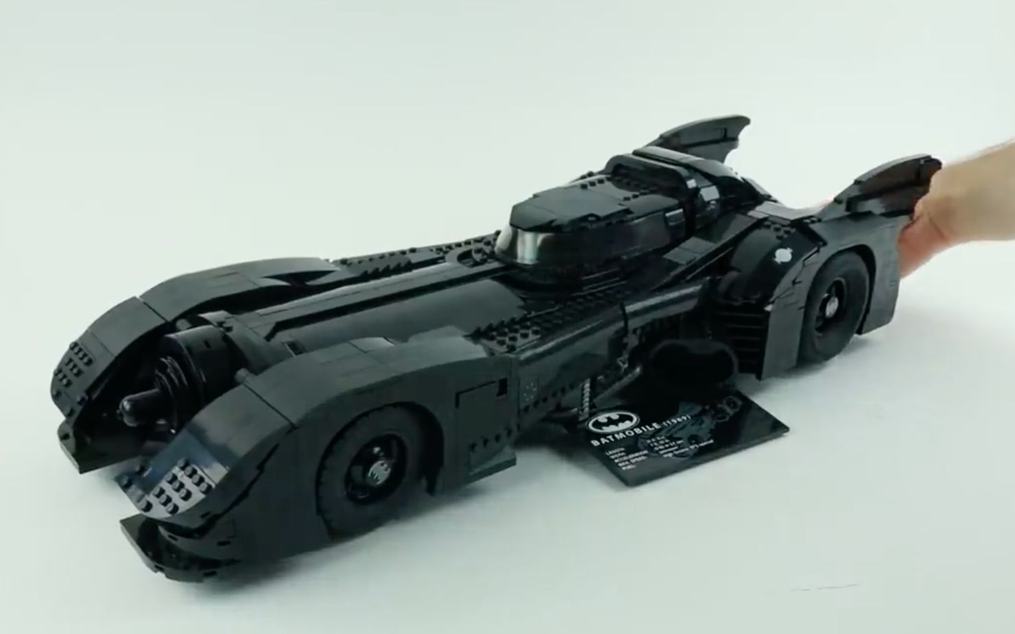 【lego乐高速度拼装】1989年蝙蝠侠座驾蝙蝠车 编号76139
