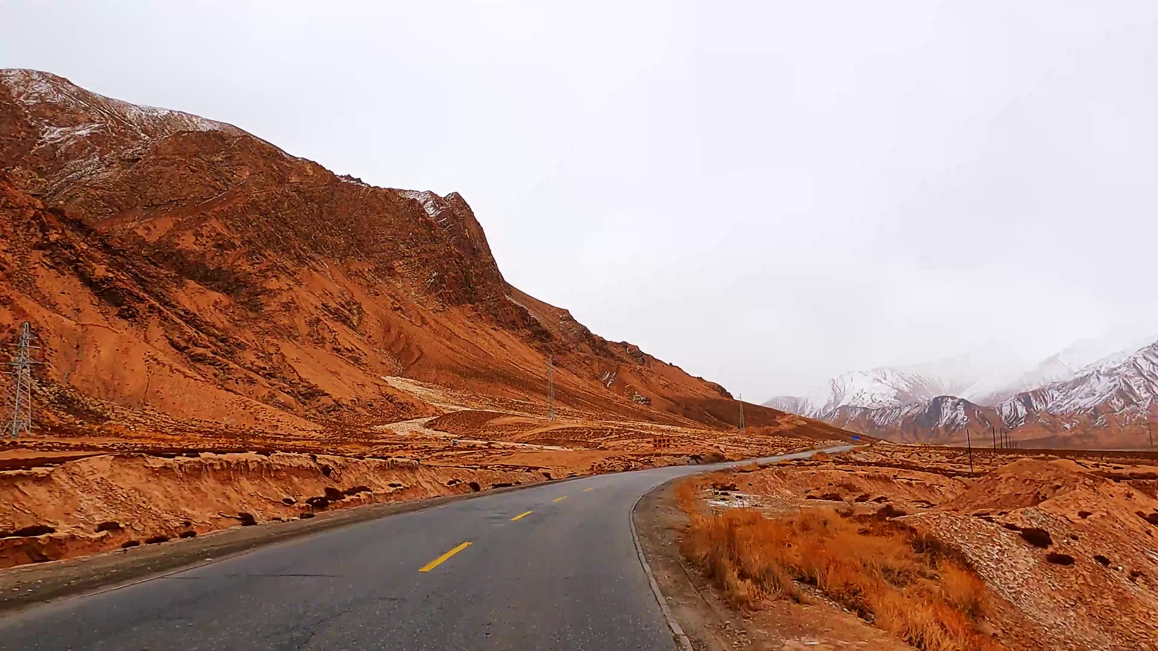 109青藏线全集(第62集)纳赤台的雪山(不冻泉-格尔木市-第4段)