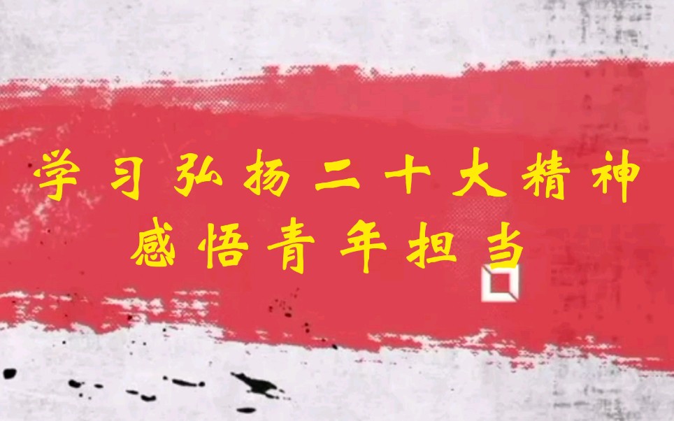 西北政法大学携手中国大学生在线,学习弘扬二十大精神,感悟青年担当.哔哩哔哩bilibili