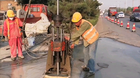 石家庄公路地基下沉注浆施工哔哩哔哩bilibili