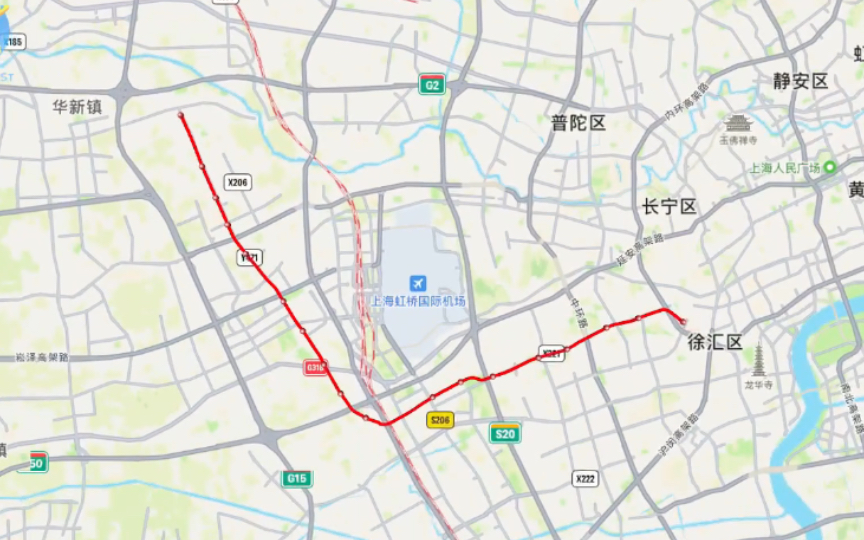 【travel boast】上海地铁25号线大致走向,设站