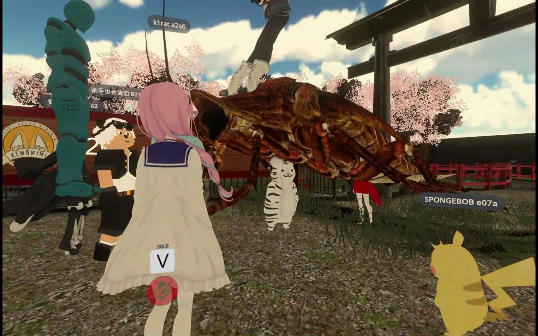 vrchat 游玩.
