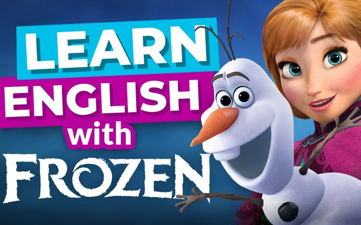 跟《冰雪奇缘》学习英语 LEARN ENGLISH with Frozen [1080p 英文字幕]跟着电视剧学英语系列哔哩哔哩bilibili