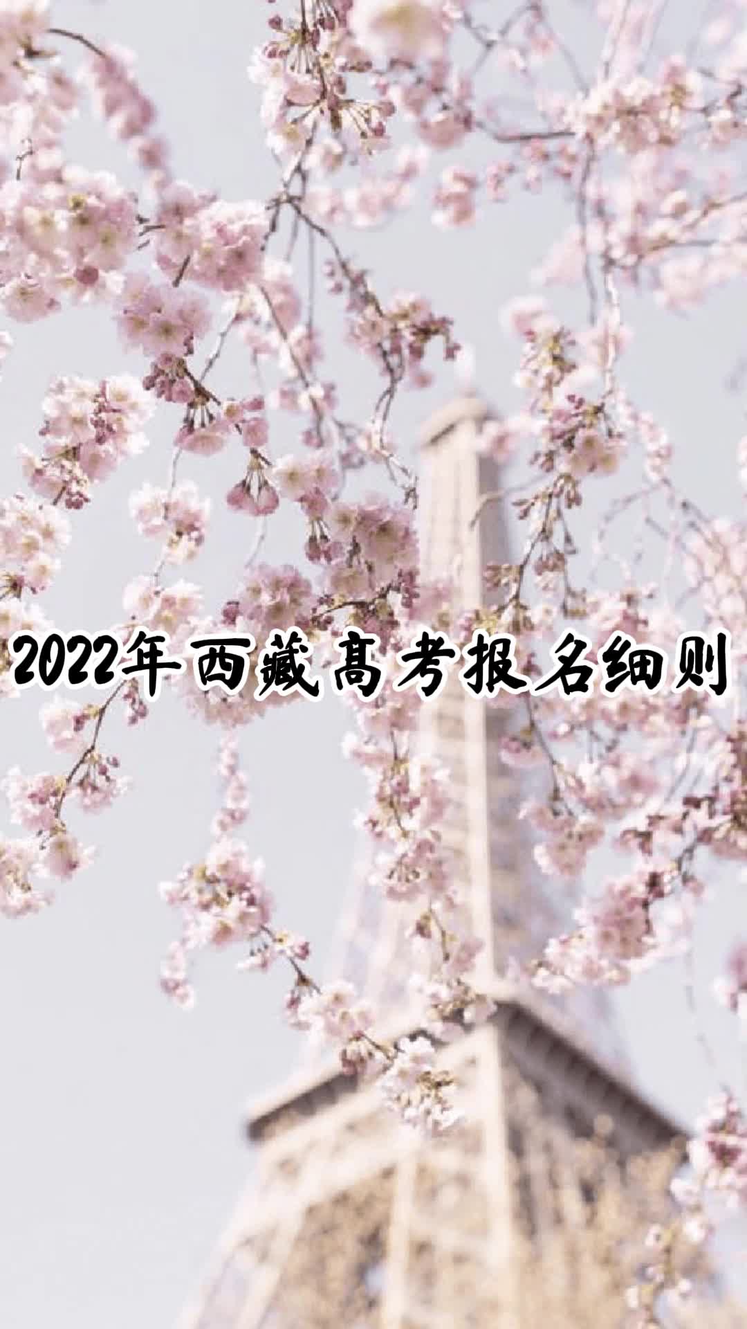 2022年西藏高考报名解读哔哩哔哩bilibili