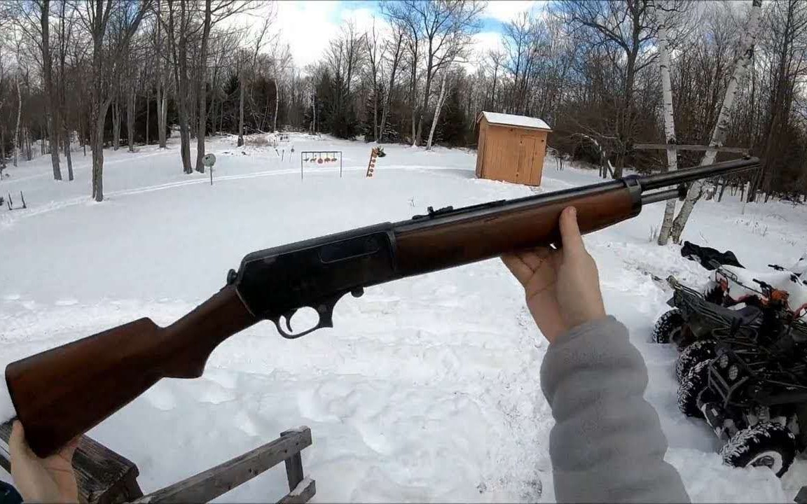 [枪械试射] 温切斯特m1907型半自动步枪 (战地1庸医神器)