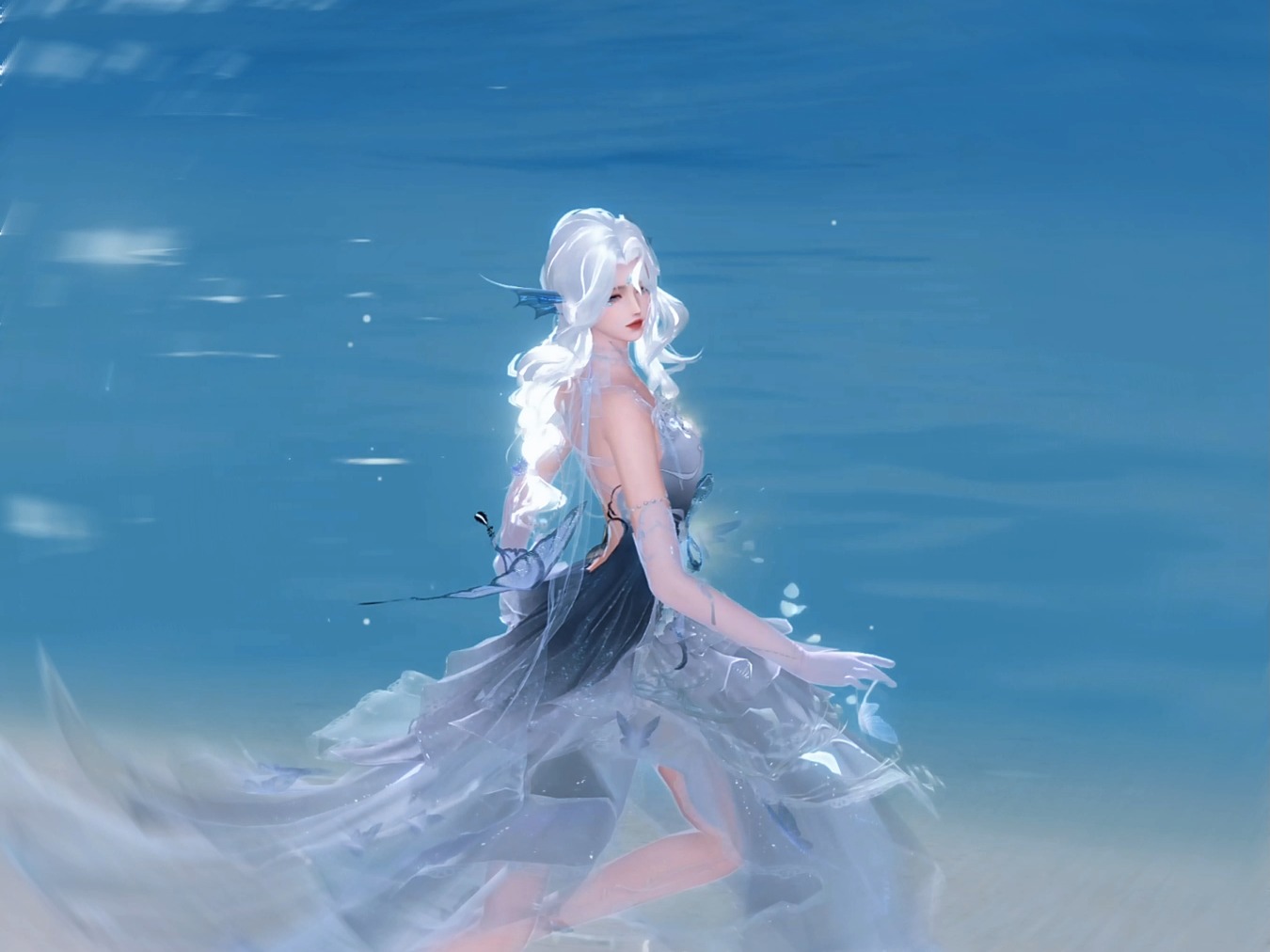 《天谕手游》白发?建角色直接免费送的白发?