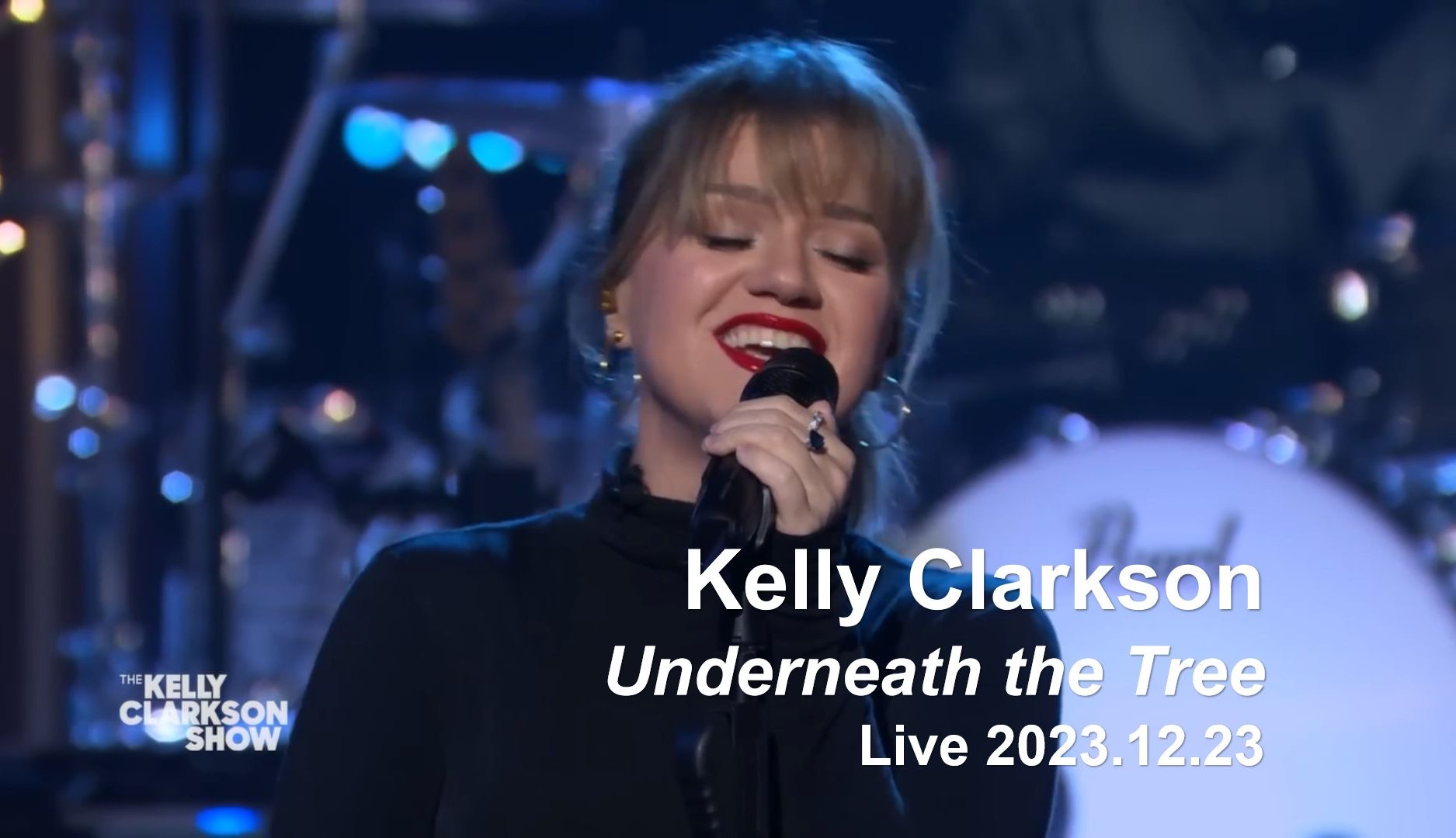 【养老保险圣诞树下】Kelly Clarkson  Underneath the Tree 2023.12.23哔哩哔哩bilibili