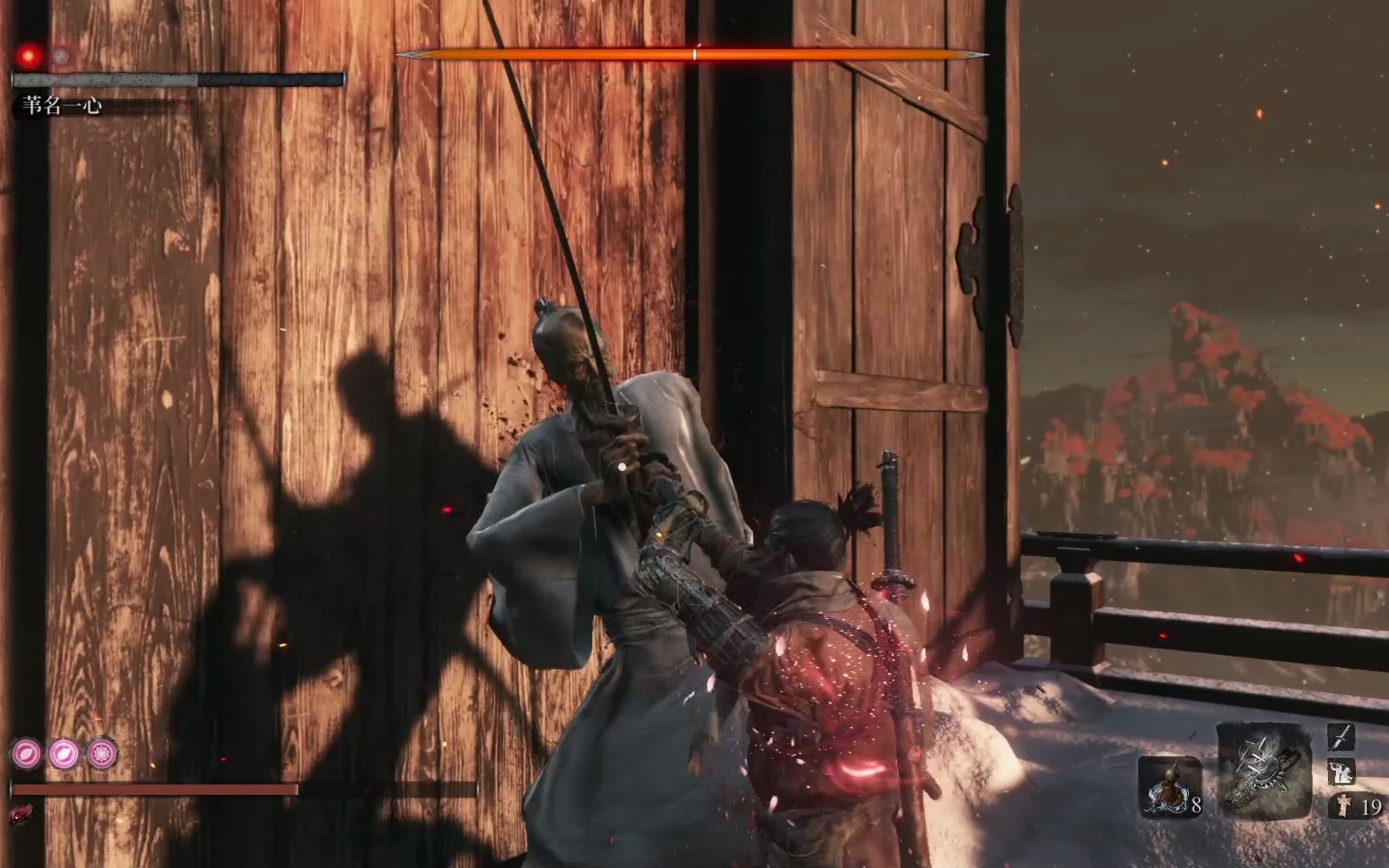 【只狼】连战绝世强者修罗,没有技巧,全是感情