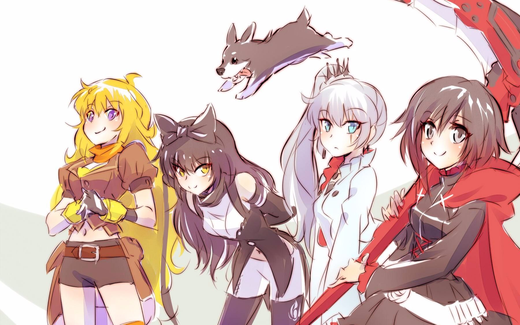 【rwby】四人组携手燃烧卡路里