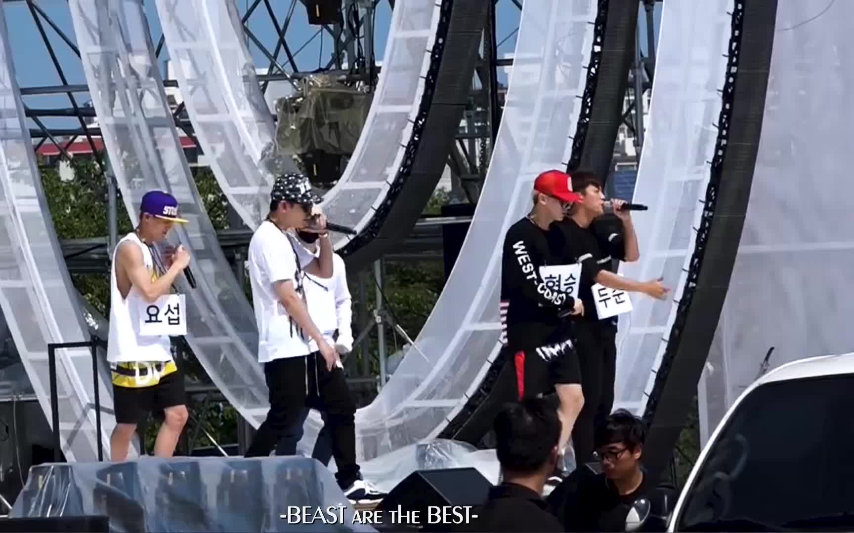 [图]【BEAST】150809 - YeY 彩排（Sokcho表演冠军）