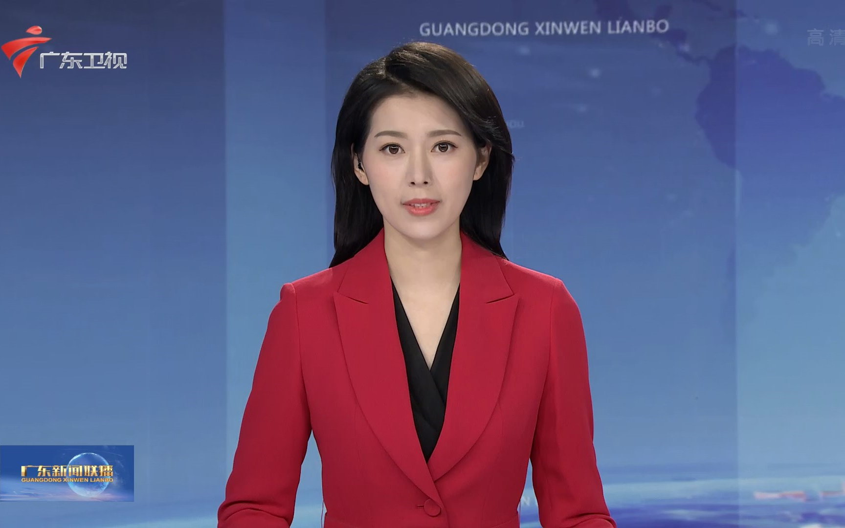 广东卫视新闻主持人图片