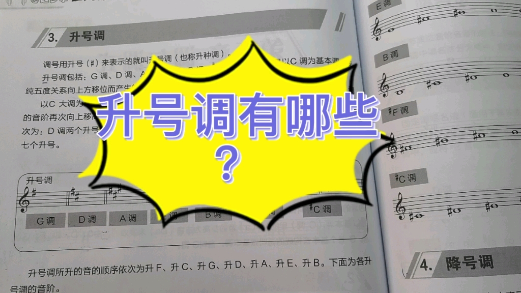 升号调有哪些有什么规律