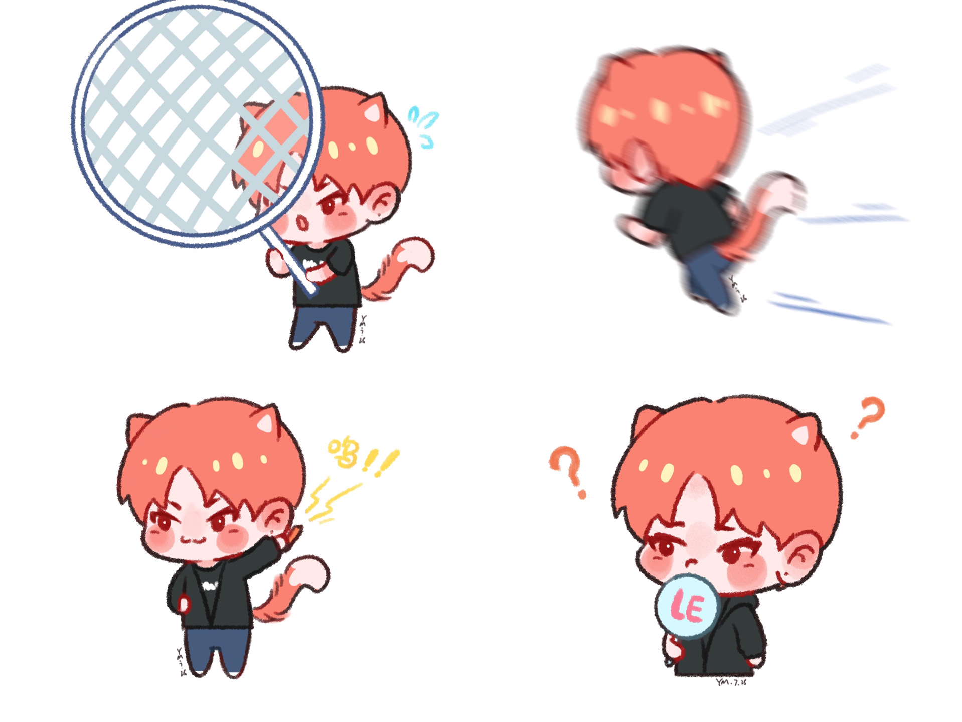 【钟辰乐】体育委员乐小猫!