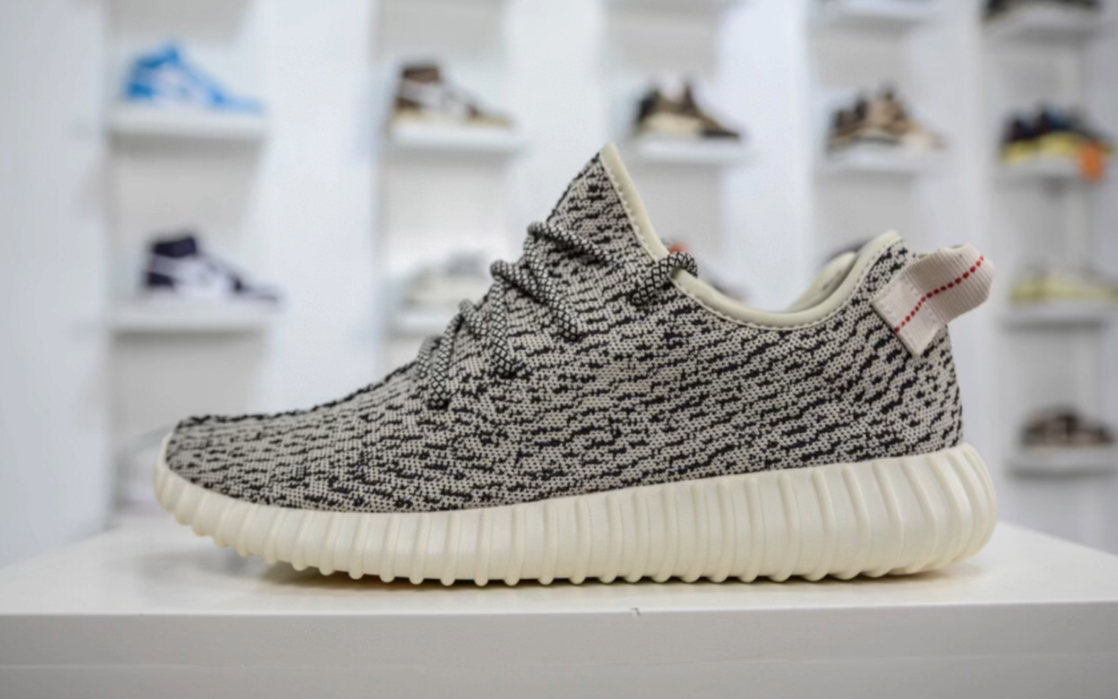 椰子 adidas yeezy boost 350 turtle dove 灰白斑鸠侃爷运动鞋aq4832