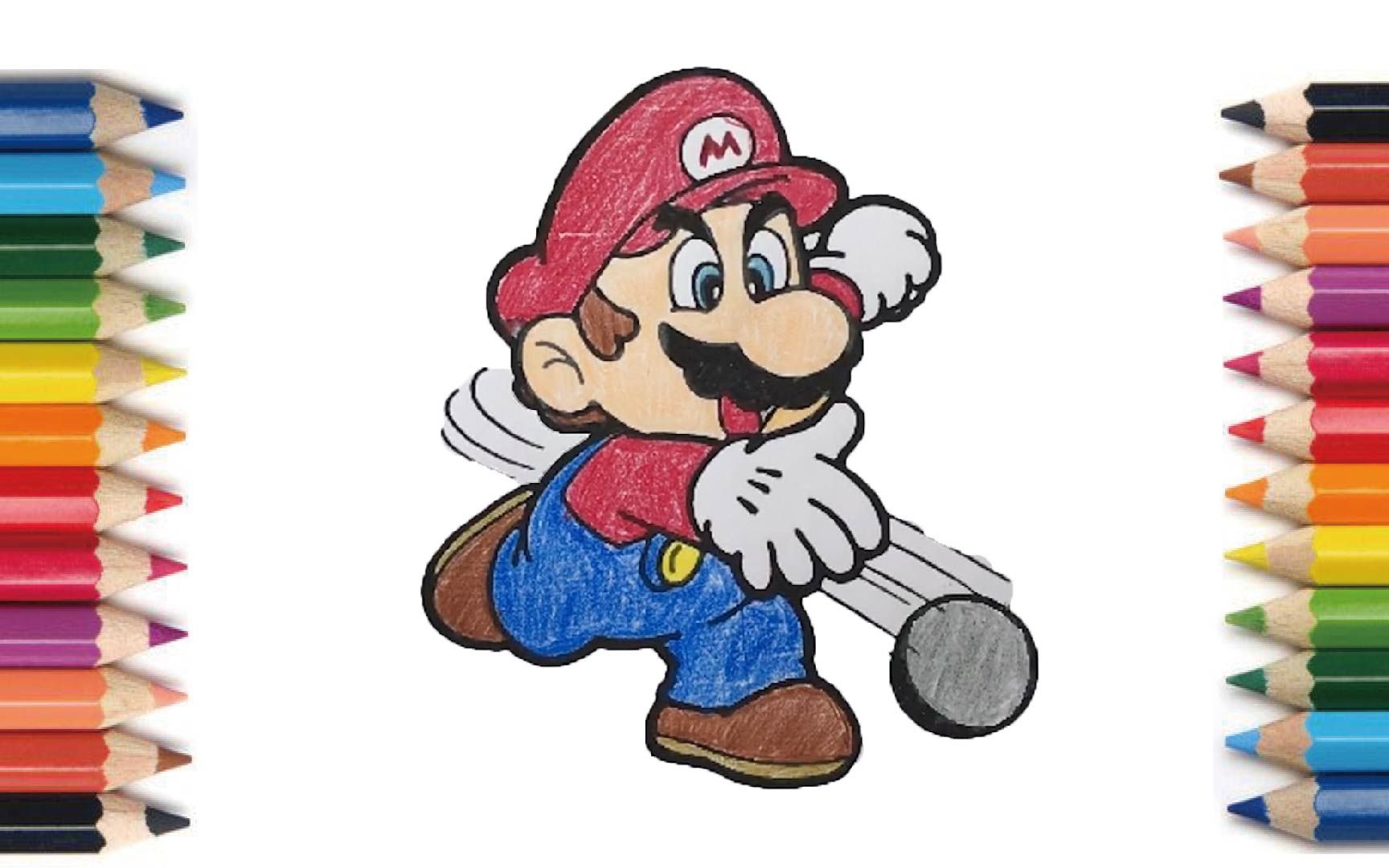 coloringmario塗り絵マリオ畫畫馬里奧coloring846