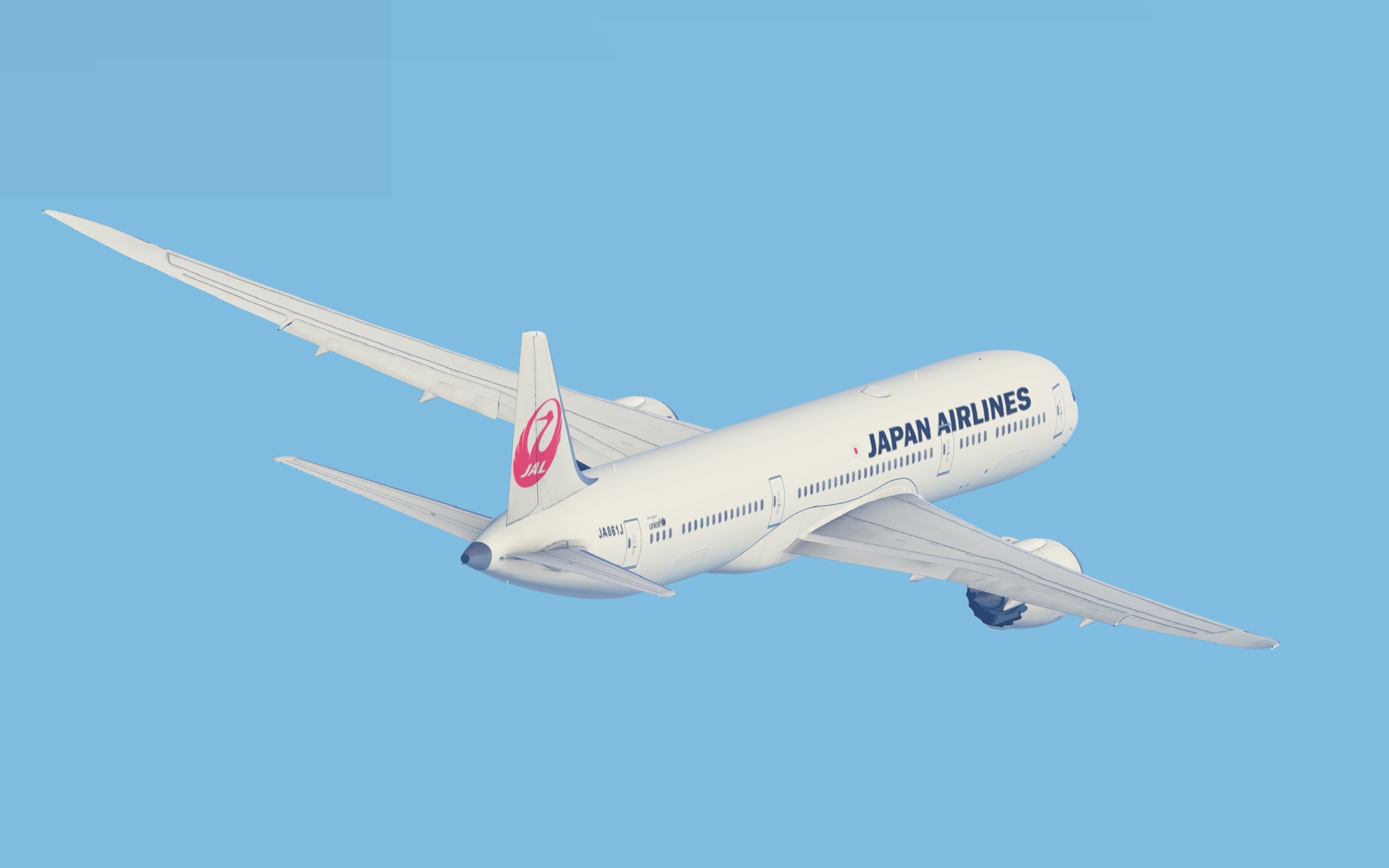 infinite flight:波音787-9执飞jl29东京羽田飞往香港:丝滑起降