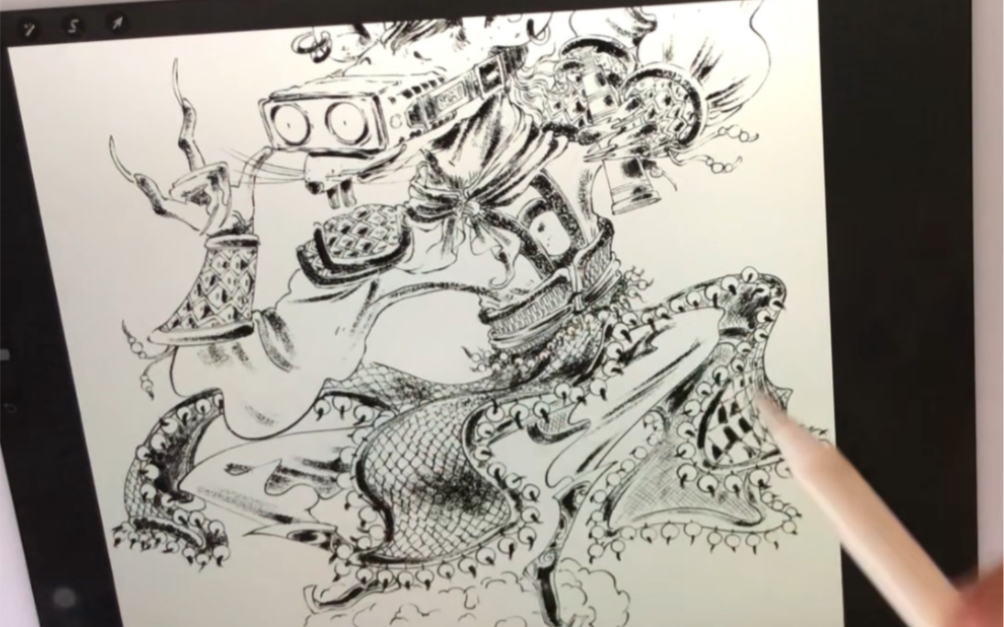 二十八星宿之虚日鼠的创作过程