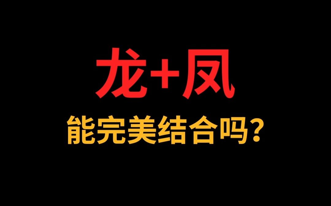 龙和凤能完美结合吗?哔哩哔哩bilibili