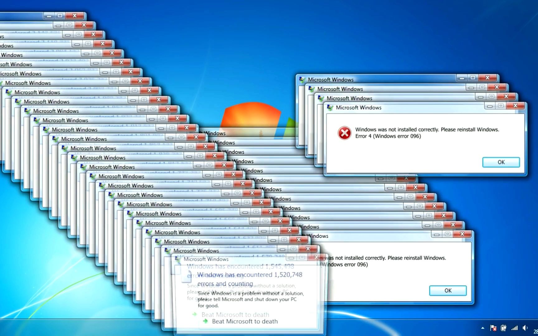 【妈见打】巨作死!在家里的电脑上运行redzone病毒!