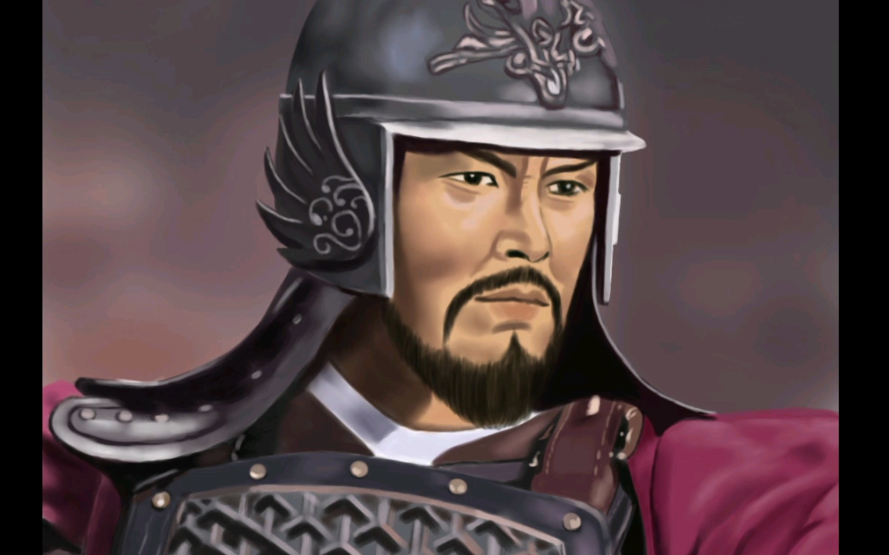 【头像制作】明将 孙传庭 板绘厚涂 三国志头像_单机游戏热门视频