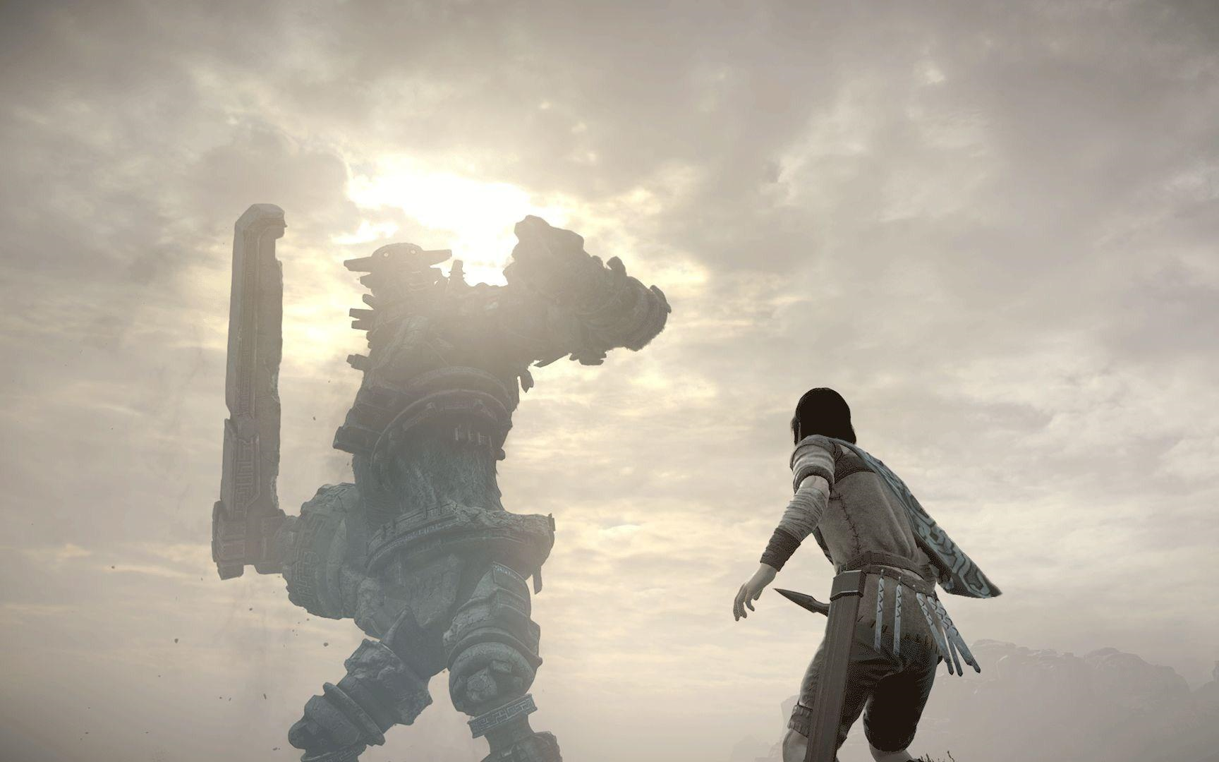 【南三实况】巨像之咆哮(旺达与巨像ps4重制版)_哔哩哔哩 (゜-゜)つロ