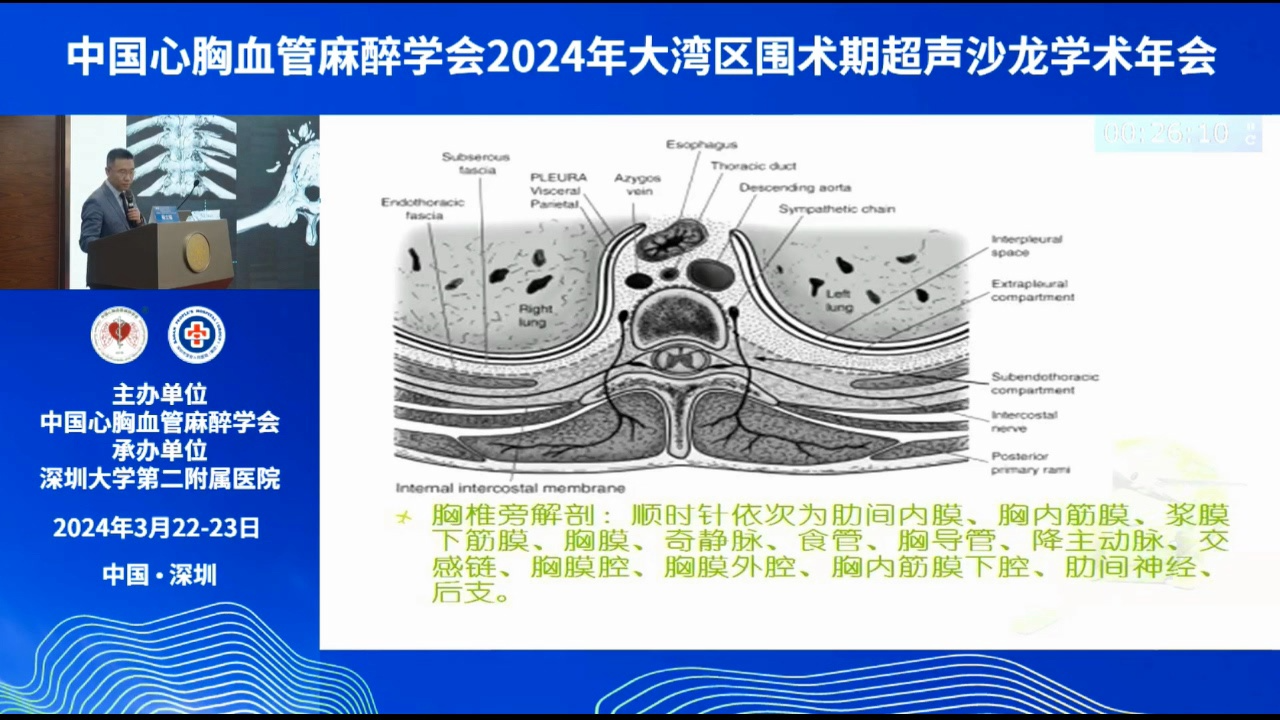 超声引导下胸椎旁神经阻滞的应用 杨立强哔哩哔哩bilibili