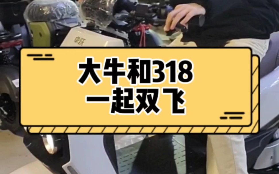 大牛和318各走两台,感谢顾客这么冷的天还来买车#卓跃电动车 #源头工厂 #性价比高的电动车推荐哔哩哔哩bilibili