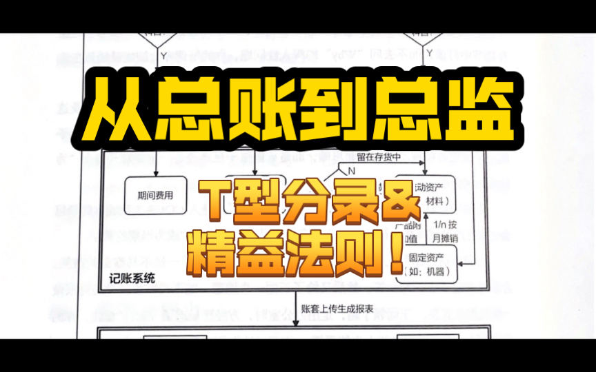 会计T型分录怎么体现交易的?财务也是价值导向的精益工作!好书荐读《从总账到总监》Part1 911(钱自严著)哔哩哔哩bilibili