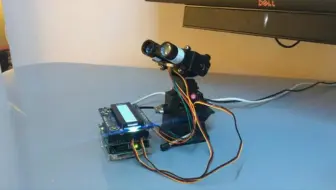 我居然用Arduino做出了自动驾驶同款雷达？扫描效果太炸裂！
