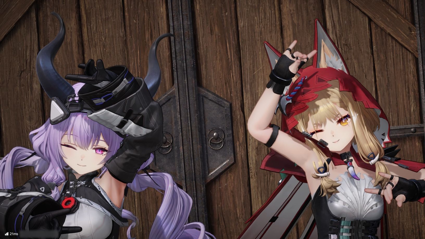 【终末地|MMDmod】提弗洛斯与洛茜只是在跳『Kiss Kitsune』（亲亲小狐狸）