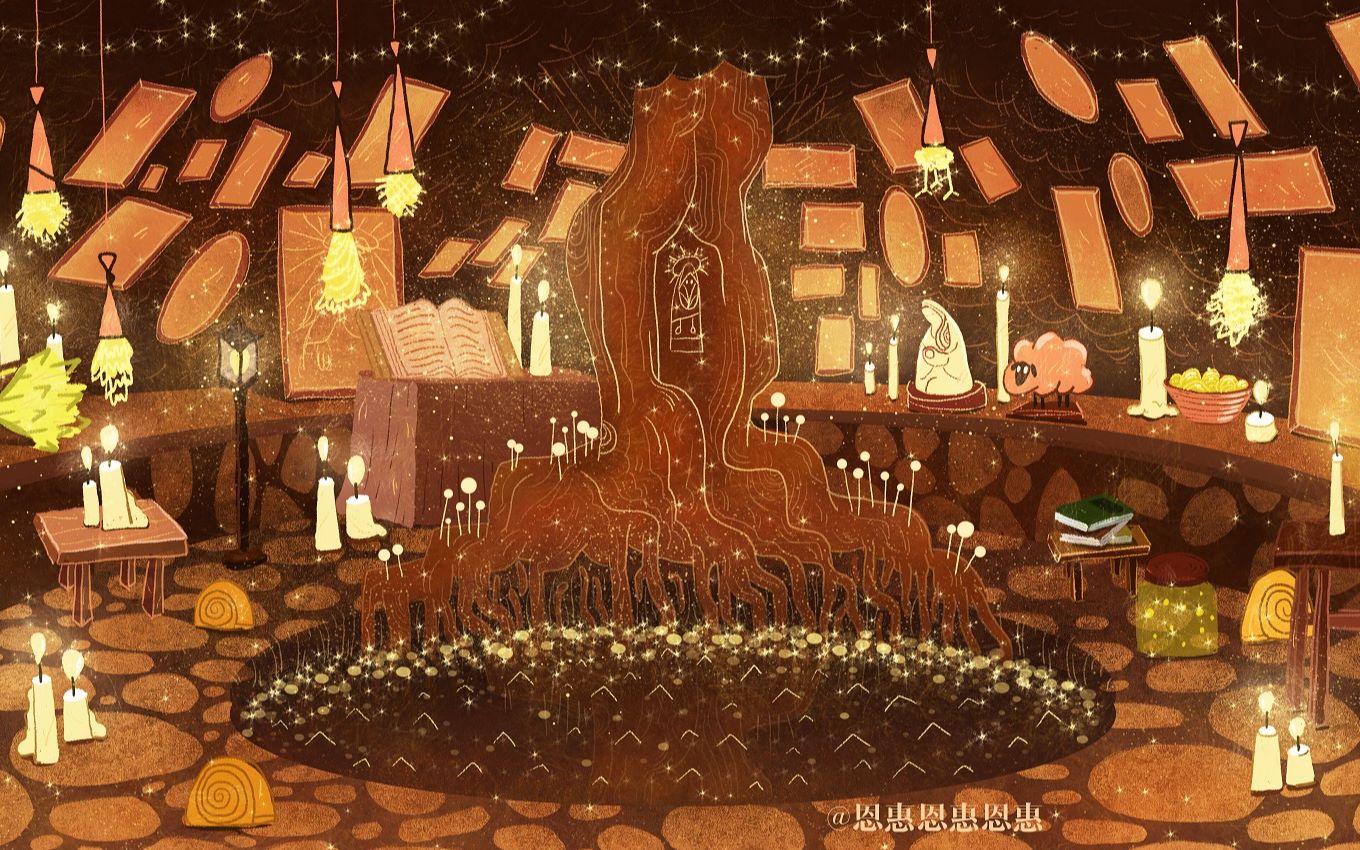 电影《海洋之歌》场景手绘