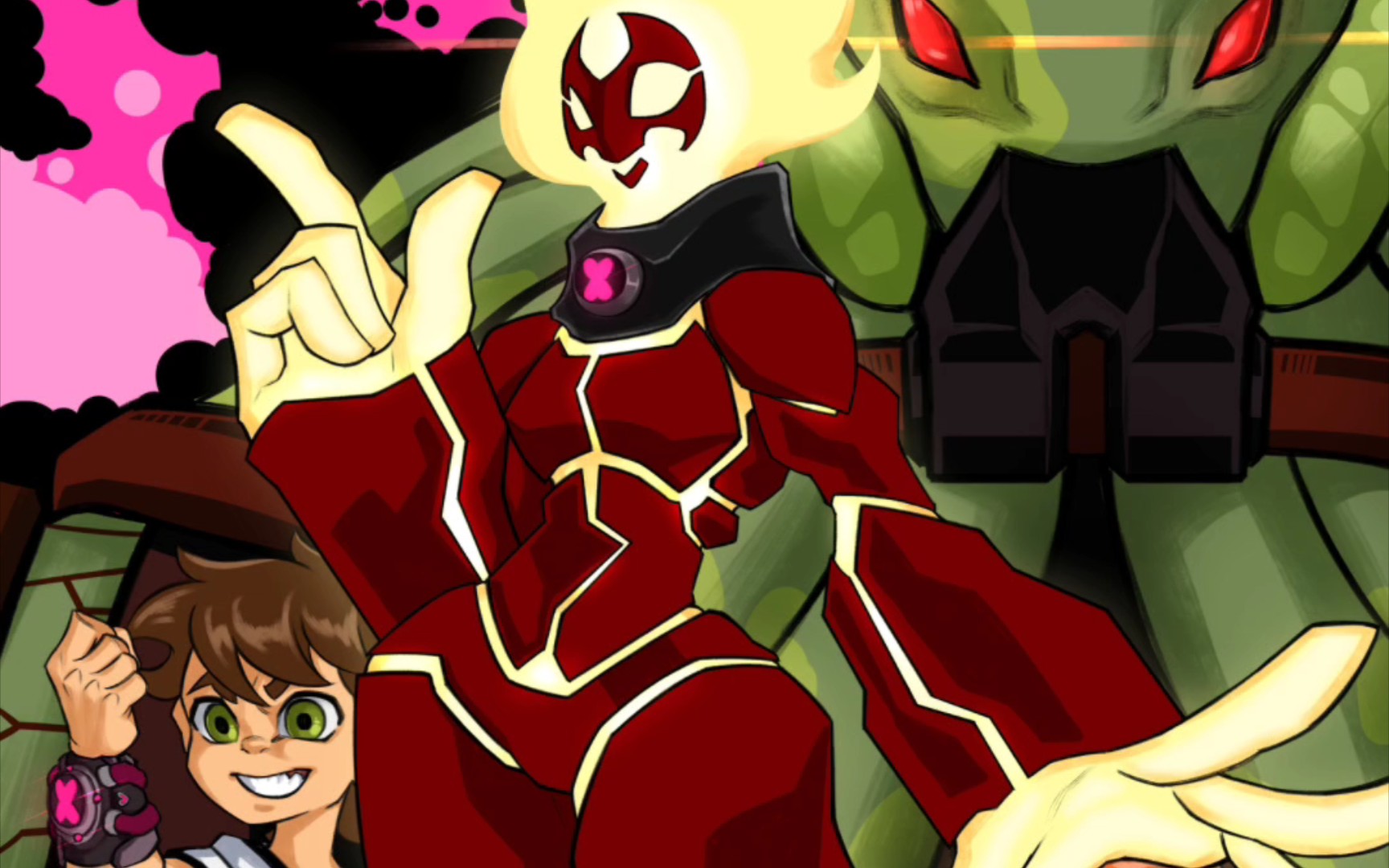 [ben10]外星英雄娘化同人(作者:@liltaiga4)