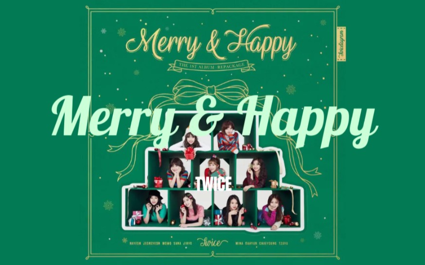 [图]TWICE - Merry & Happy (Instrumental) 伴奏