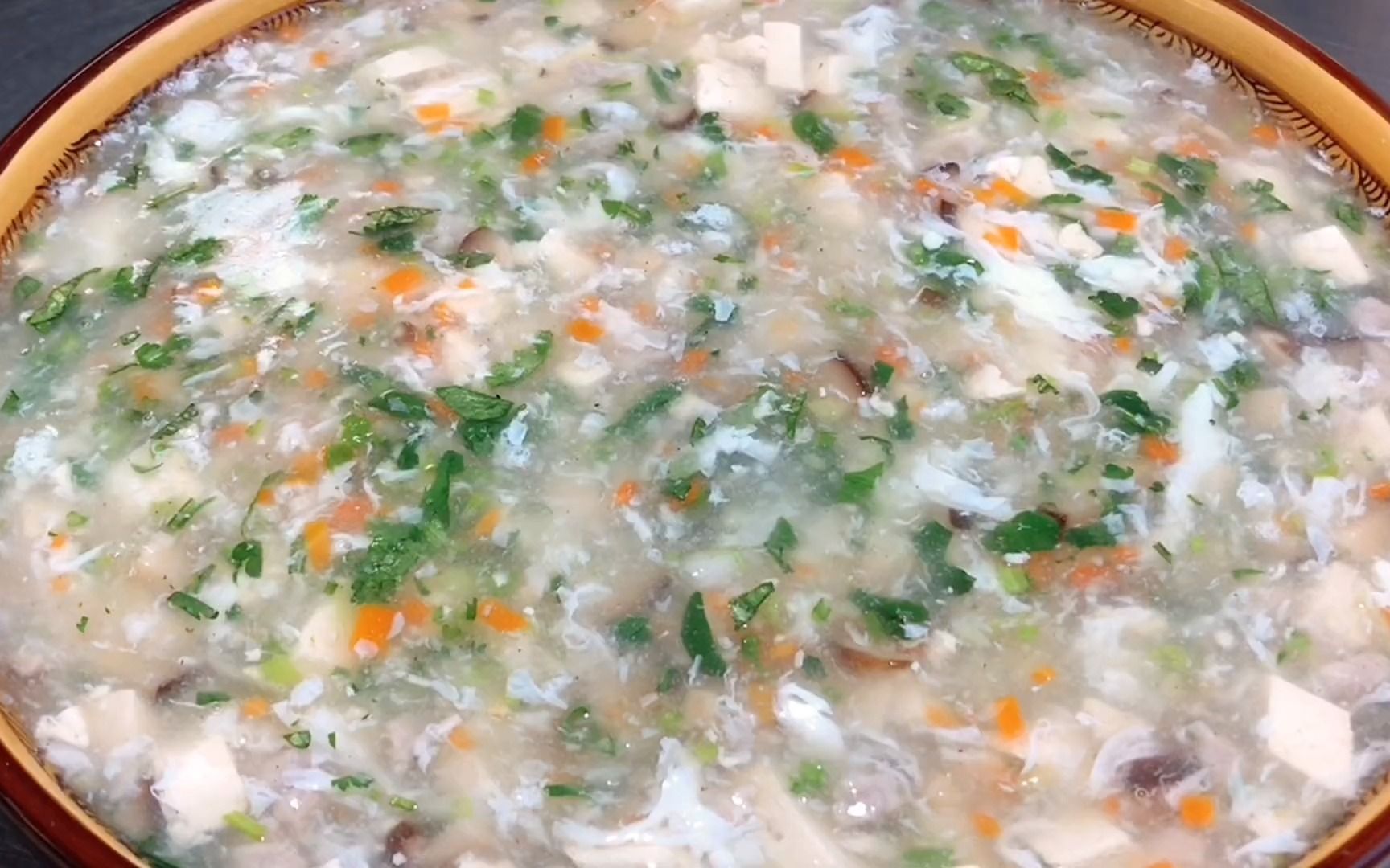 厨师长教你西湖牛肉羹的家常做法,步骤详细,鲜香顺滑老少皆宜