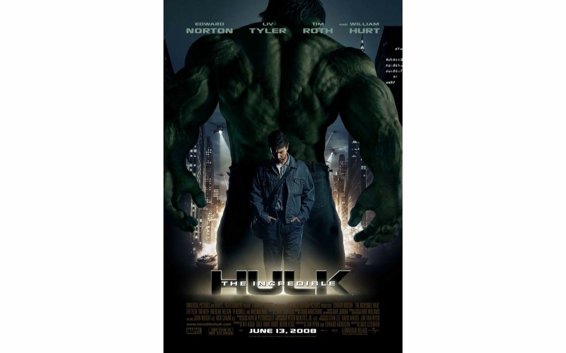 [图]《THE INCREDIBLE HULK》TRAILERS 《不可思议的绿巨人》预告片集 2008