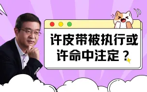 Download Video: 许皮带被执行或许命中注定？