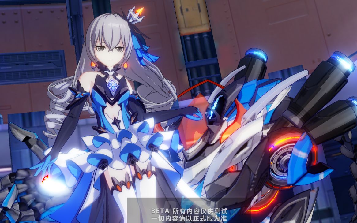 时隔一年又一律者33测试服摩托鸭理之律者演示八重村最速车神