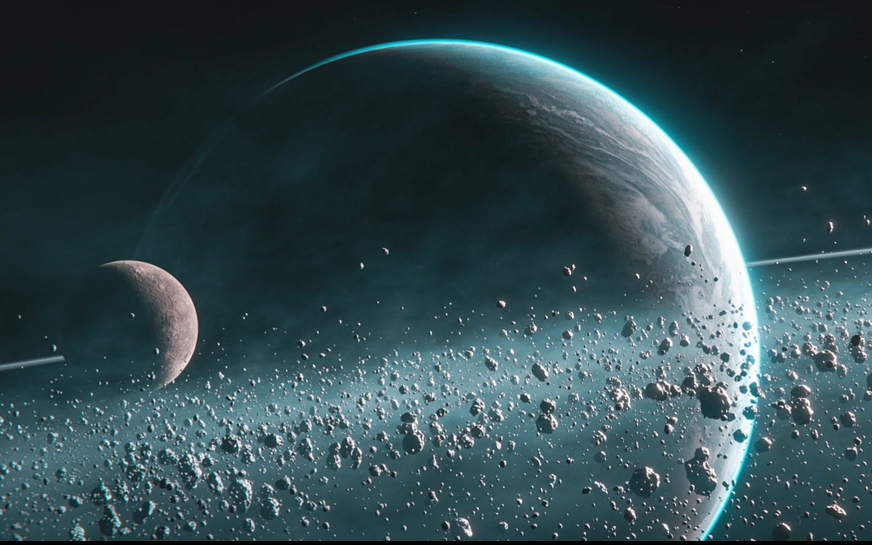 lahmu行星环,小行星带