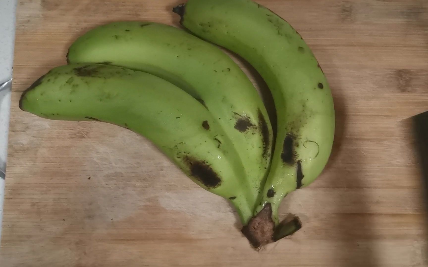 威尼斯绿皮香蕉成熟了也是绿色的不知道的请点赞让我看看有多少人不