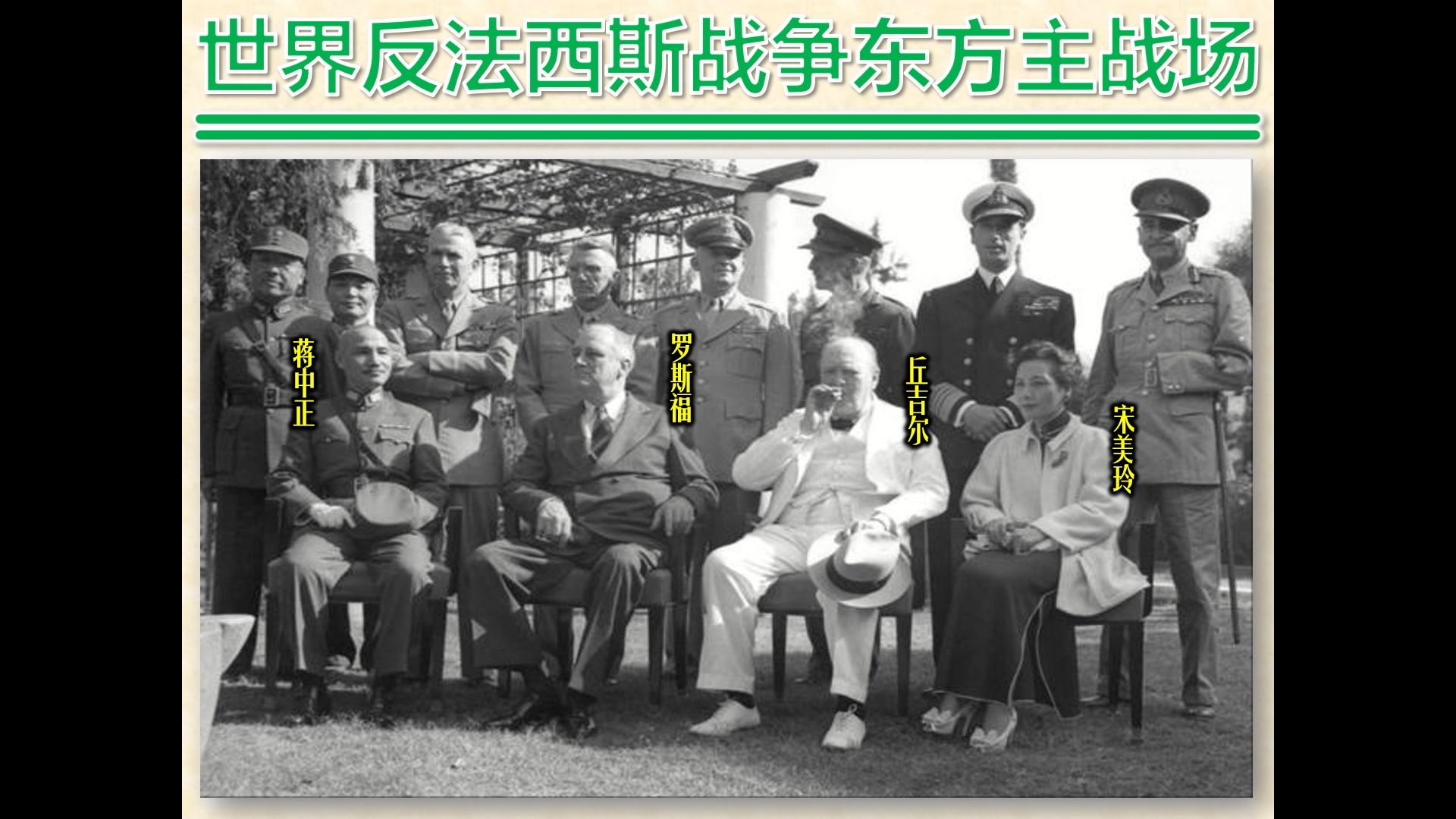 全民族浴血奋战与抗日战争的胜利p3世界反法西斯战争东方