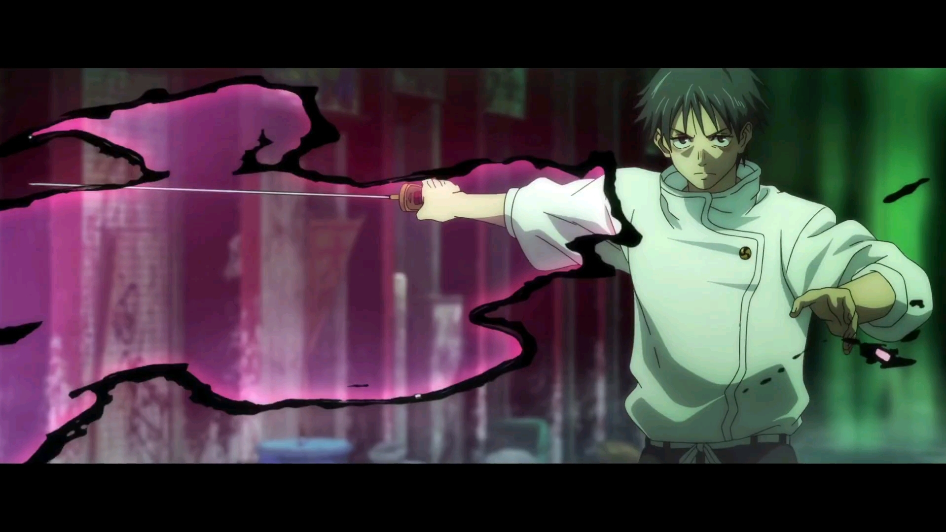 来不及悲伤,下面入场的是乙骨忧太._咒术回战