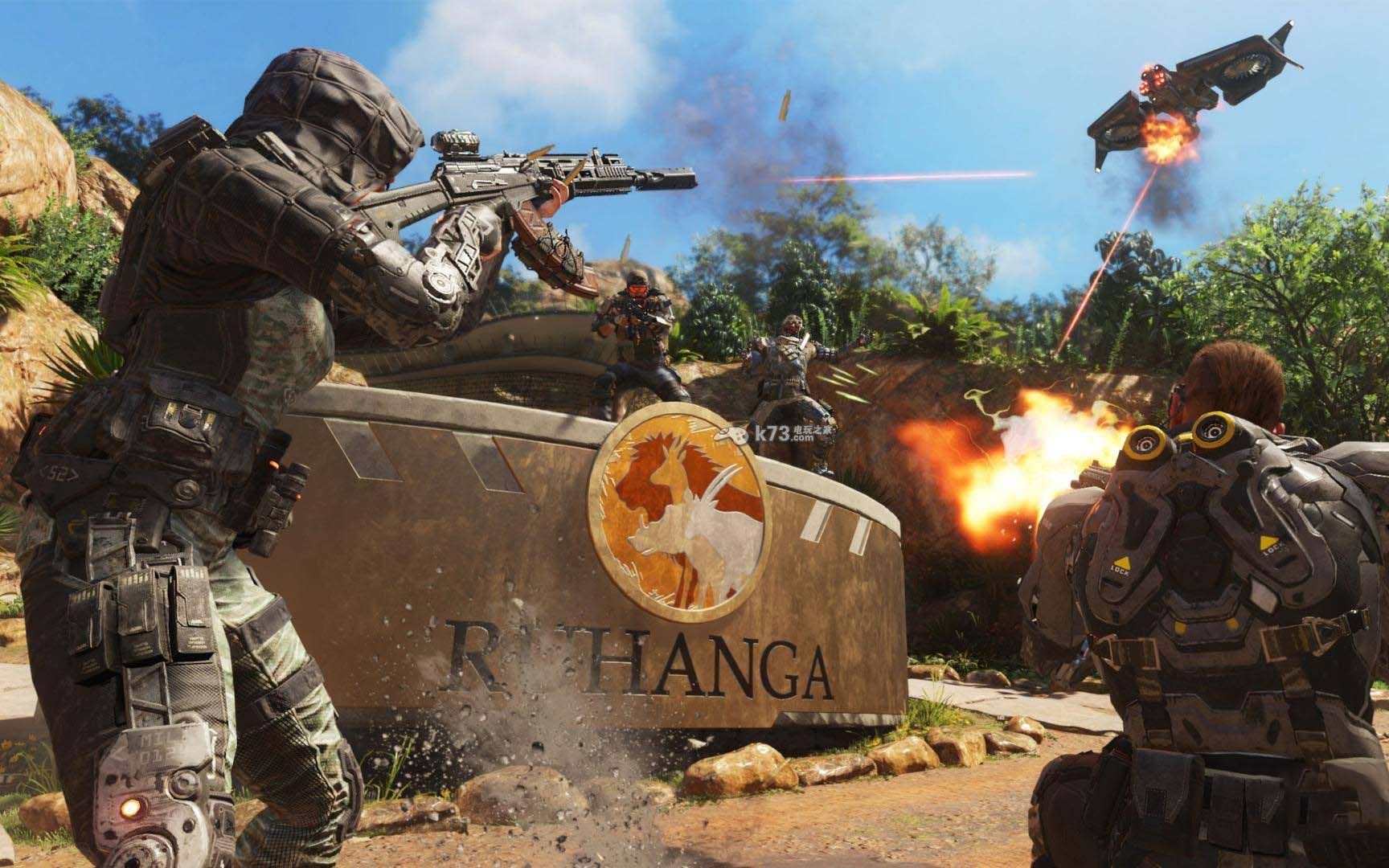 使命召唤12:遭遇敌方重型机甲部队,看来一场硬核之战在所难免了